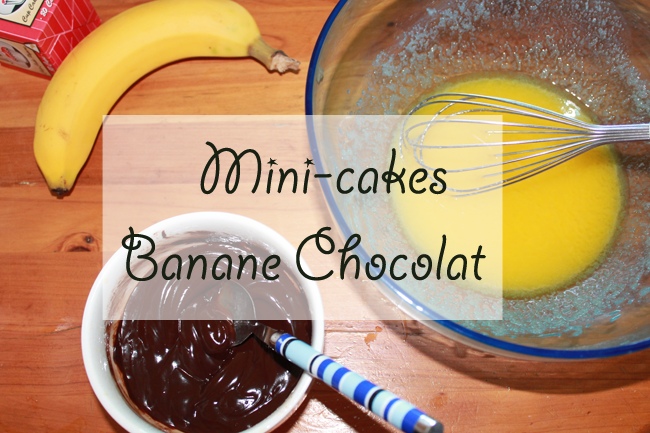Mini cakes banane chocolat