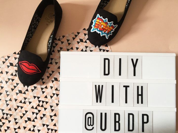 DIY customiser ses chaussures avec des patchs